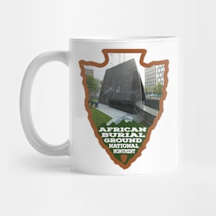 African Burial Ground National Monument photo arrowhead Mug